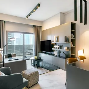 شقة Fam Living - Urban - Mag318, 5 Mins To Burj Khalifa